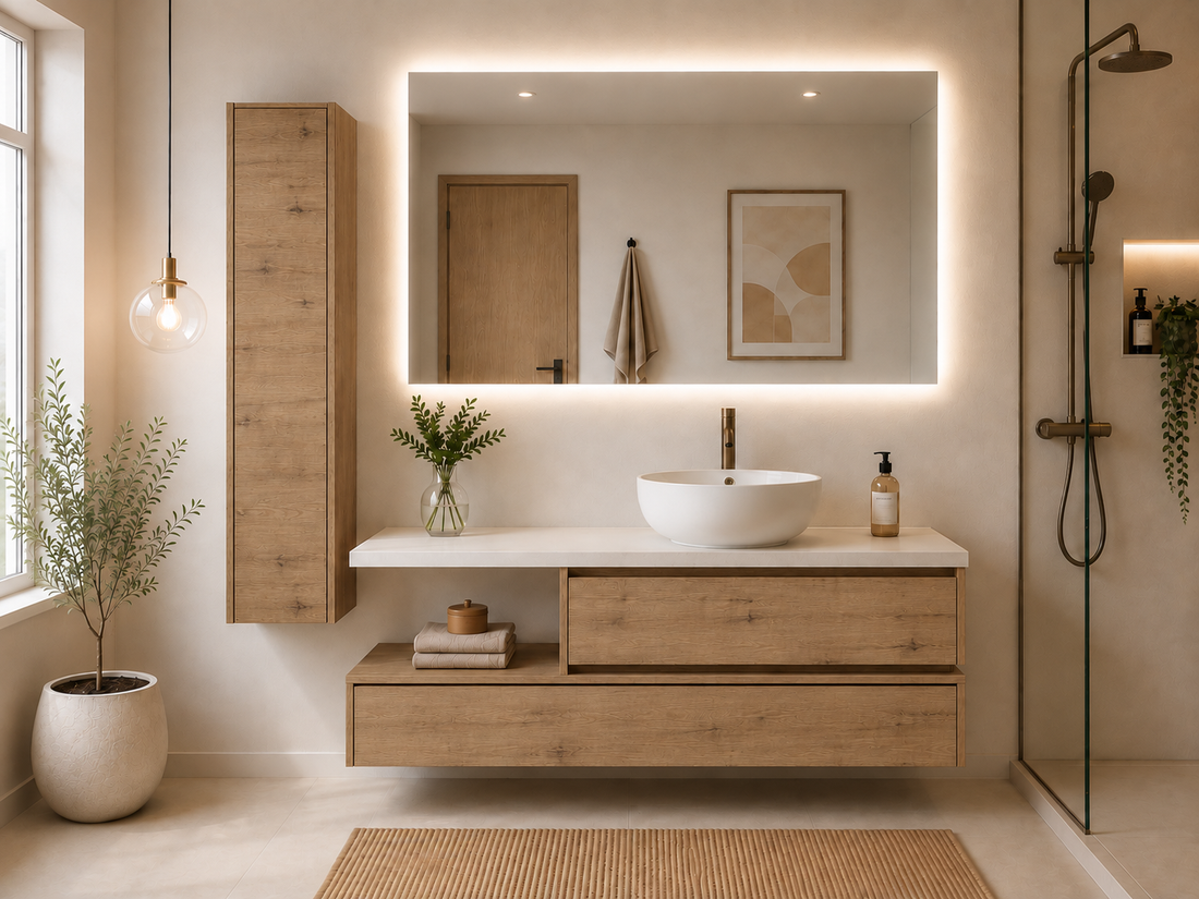 Mobilier de baie cu design MENORCA