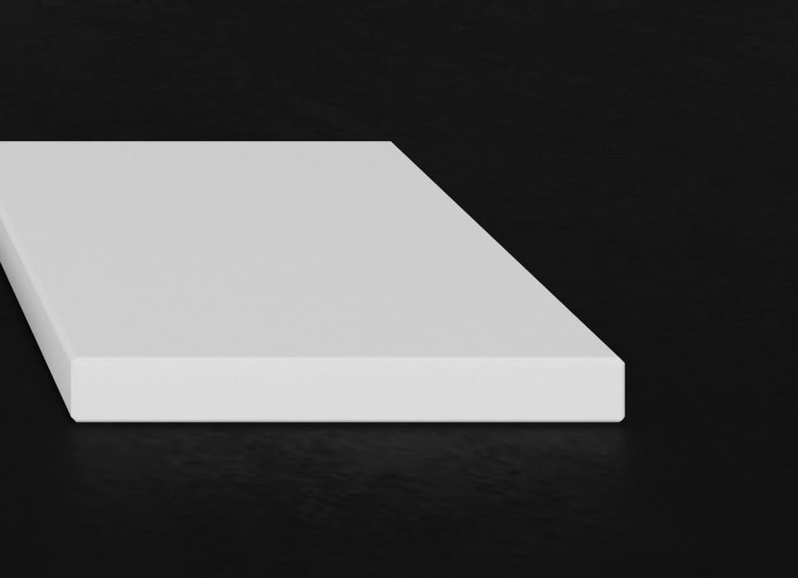 LEX Solid Surface blat fără lavoar, mască frontală de până la 12 cm